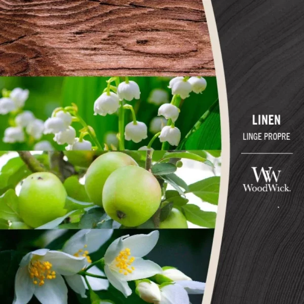 Świeca WoodWick Linen