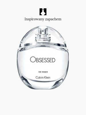 Przezroczysty, owalny flakon perfum oznaczony "94" z przezroczystą nakrętką znajduje się na białym tle. Nad butelką znajduje się napis "Inspirowany zapachem" wraz z małą ikoną.