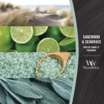Świeca WoodWick Sagewood & Seagrass